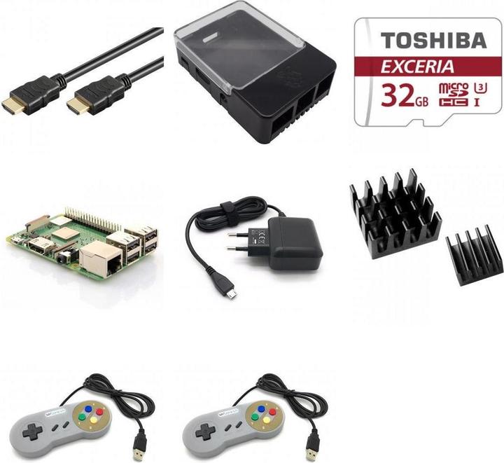 Produktbild Sertronics Raspberry 3B RetroPie Starterkit