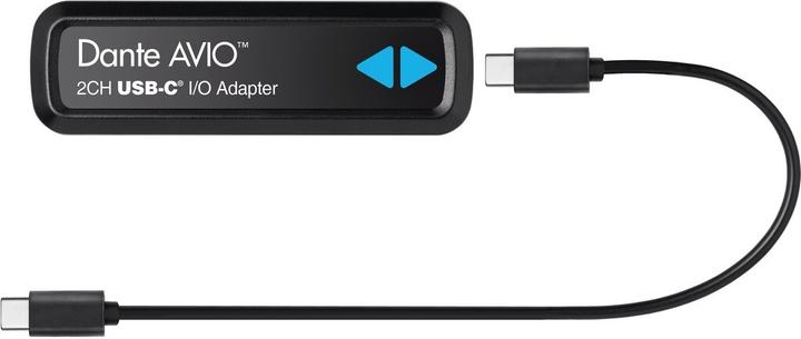 Actual product image Audinate Dante AVIO USB C adapter