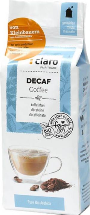 Actual product image Claro Decaffeinato (250 g)