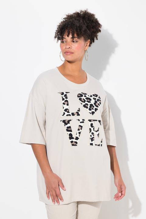 Produktbild Miamoda T-Shirt, oversized, Leo LOVE Statement (46, 48)