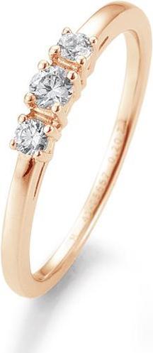 Actual product image Breuning 3 diamonds (57, 750/18 K Gold)