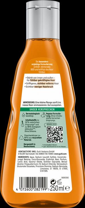 Actual product image Guhl Intensive (250 ml, Liquid shampoo)