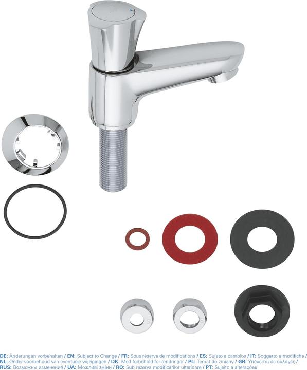 Productafbeelding Grohe Fonteinkraan Costa 20404001 chroom zonder uitloop