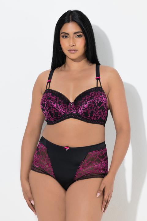 Actual product image TruYou Two-Tone Gold Lace Underwire Bra (100 E)