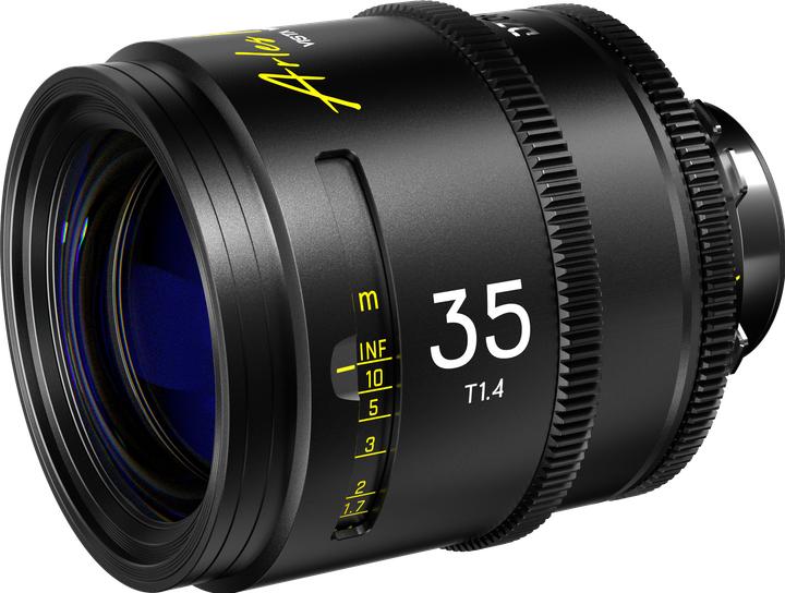 Actual product image Dzofilm Arles 35mm T1.4 FF/VV Prime Cine Lens for PL (imperial) (L-Mount, full size)