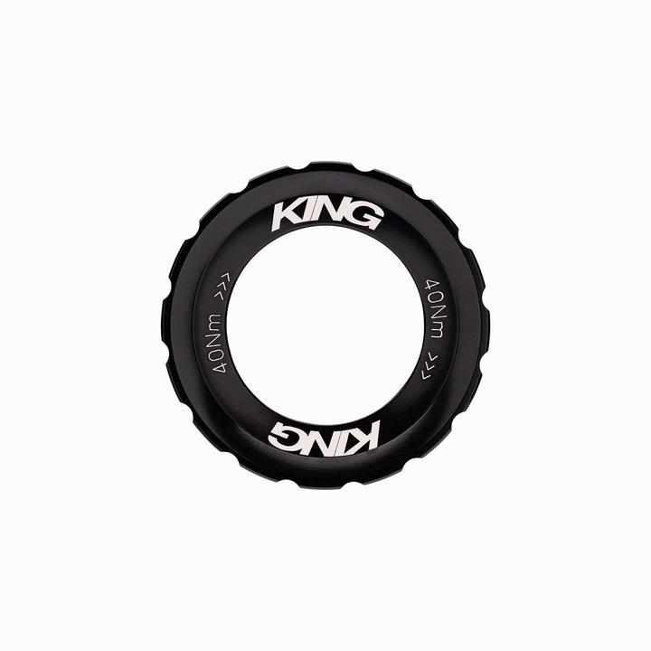 Chris King Centerlock Lockring, External Spline, black