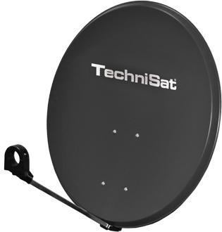 TechniSat TechniDish 80 Satellite Antenna Black (37.40 dB, DVB-T / -T2)