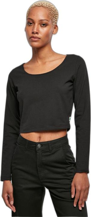 Actual product image Urban Classics 's ong seeve crop t-shirt urban cassics organic (L)