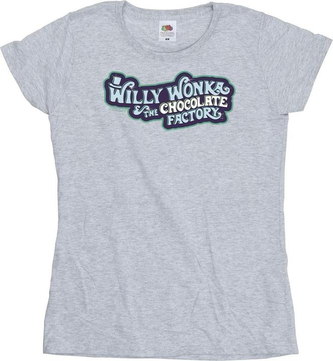 Image du produit Willy Wonka & the Chocolate Factory - T-shirt CHOCOLATE FACTORY LOGO - Femme (XL)