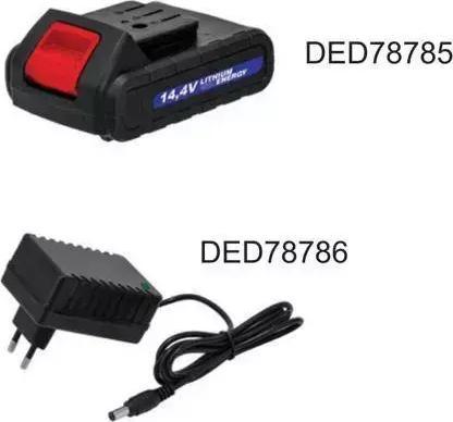 Produktbild Dedra Batterie 1,5 Ah 14,4 V zu DED7878 (DED78785) (14.4 V)