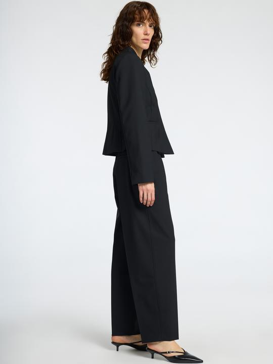 Actual product image Selected Femme High Waist Barrel Fit Trousers (36)