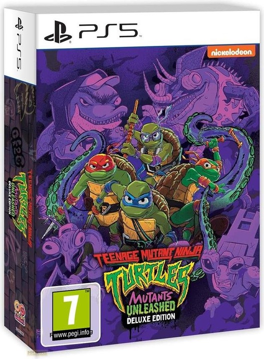 Game TMNT Die Mutanten sind los PS-5 DELUXE (PS5, DE)