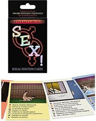 Image du produit Kheper Games Adventurous sex! (Jeux de dés, Allemand, Espagnol, Français, Roumain, Tchèque, Polonais, Néerlandais, Italien, Portugais, Anglais, Slovaque)