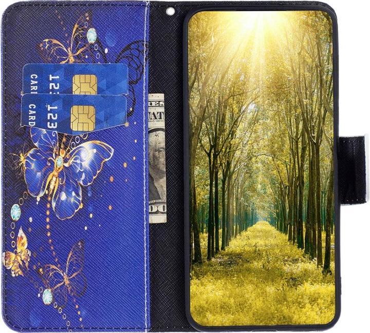 BaiFu Farfalla Custodia per Xiaomi Poco M6 Pro 5G, Staffa