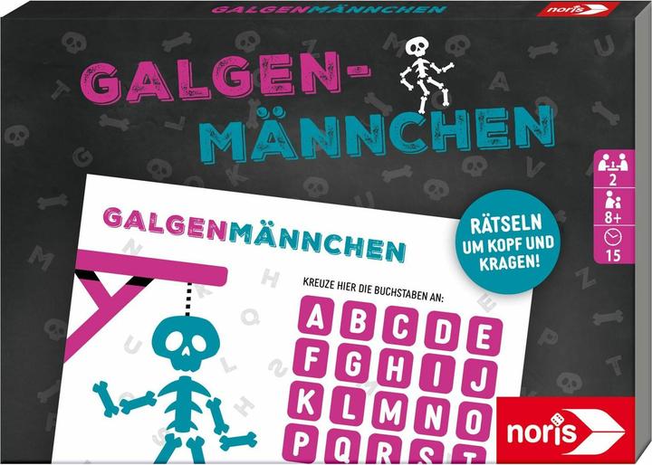 Produktbild Noris Galgenmännchen - Spielblock (Deutsch)