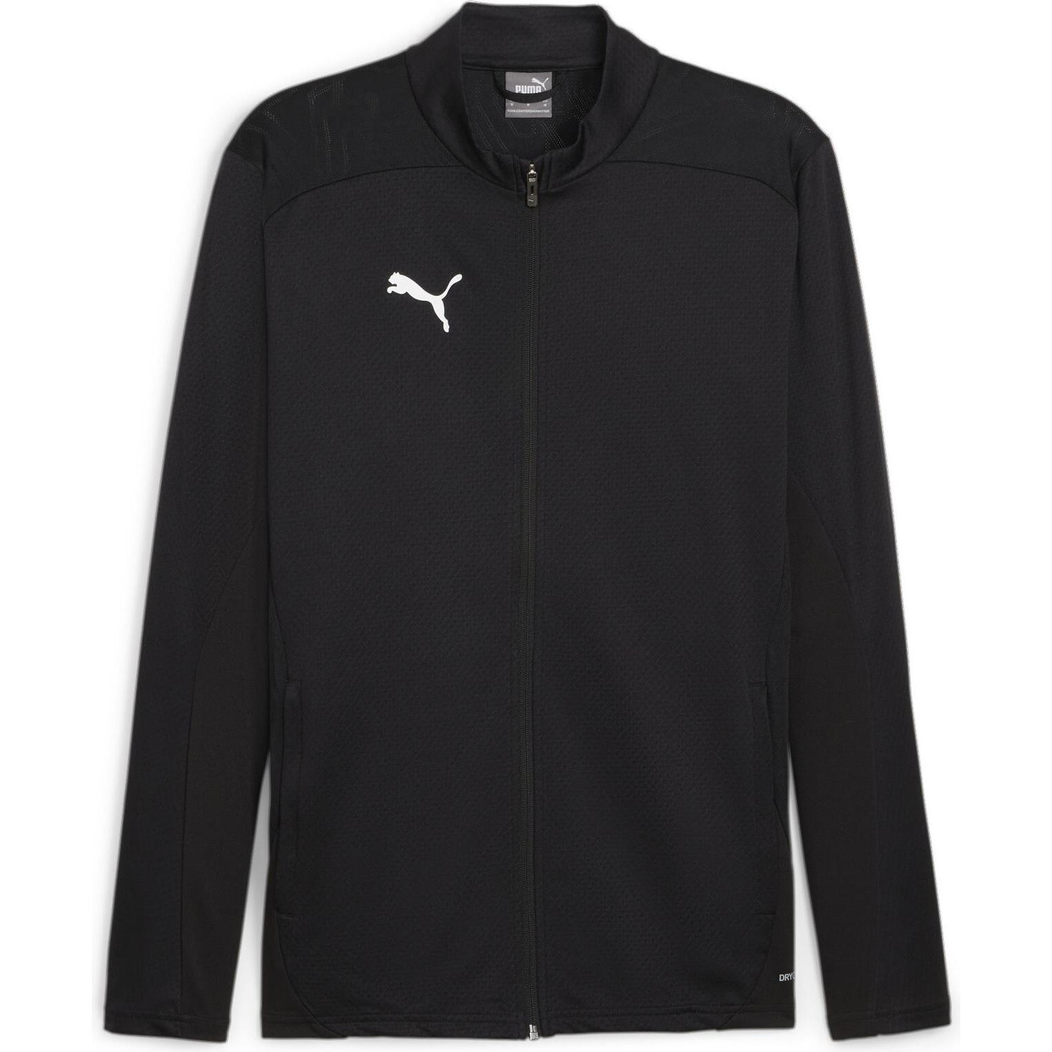 Puma, Herren, Laufjacke, teamFINAL Training Jacket (M), Schwarz, M