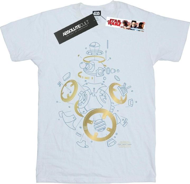 Immagine prodotto Star Wars The Last Jedi BB-8 Deconstructed Maglietta Ampia Donna (S)