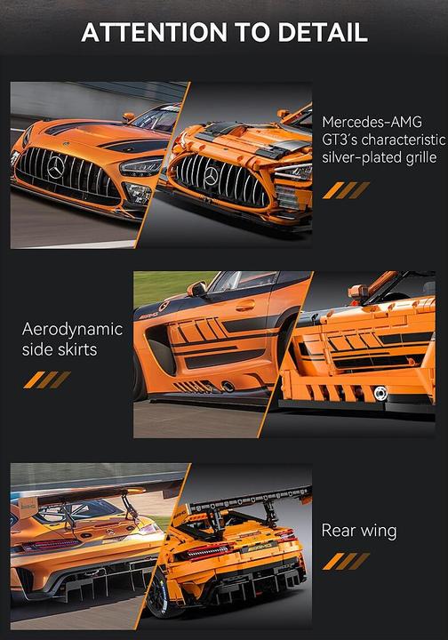 Actual product image Cada Mercedes-AMG GT3 1:8