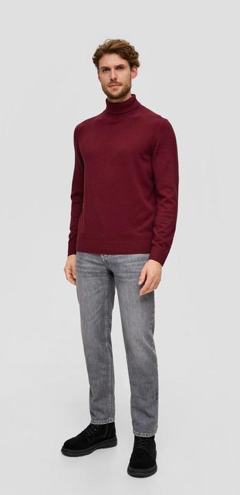 Produktbild s.Oliver Strickpullover Pullover mit Rollkragen (XXL)