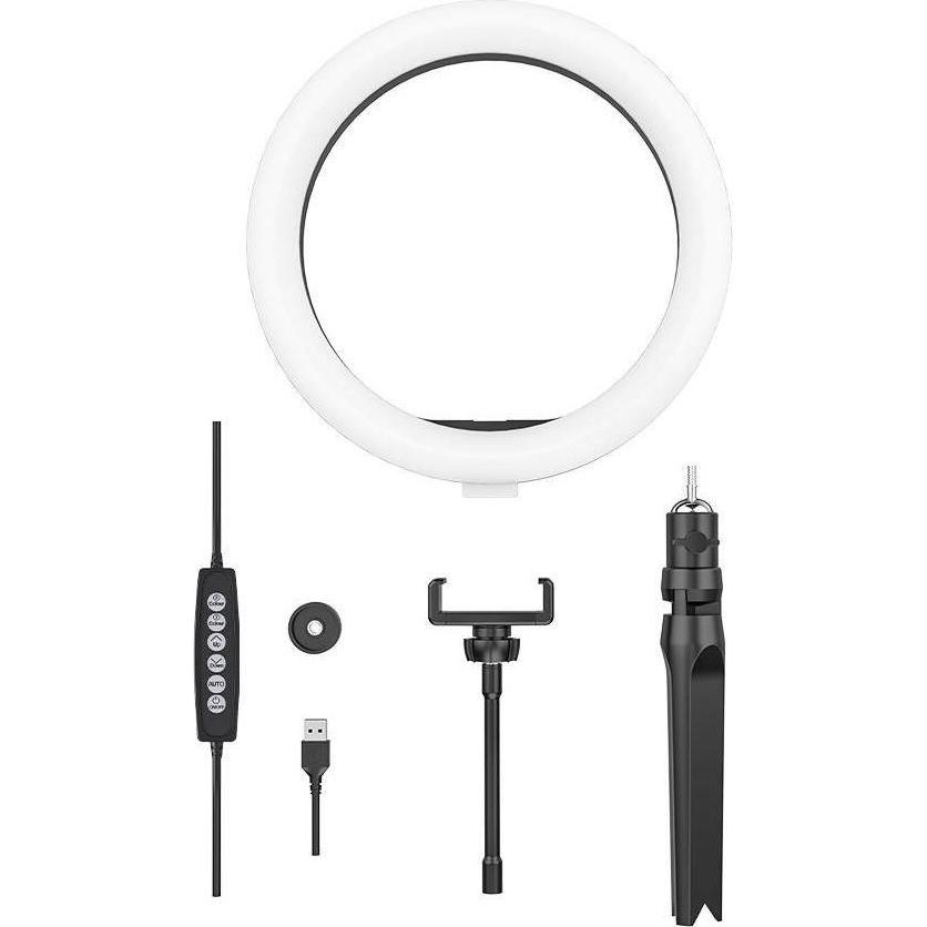 Thumbnail - BlitzWolf BW-SL5 Desktop Flash LED RGB Phone Holder, Weiteres Smartphone Zubehör, Schwarz
