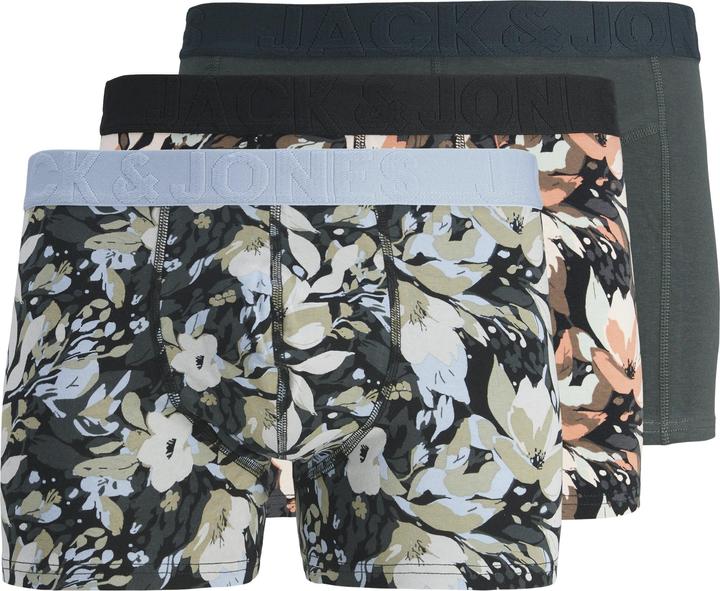 Immagine prodotto Jack & Jones Jacjonah Flower Trunks 3 Pack Sn Jnr (164, confezione da 3)