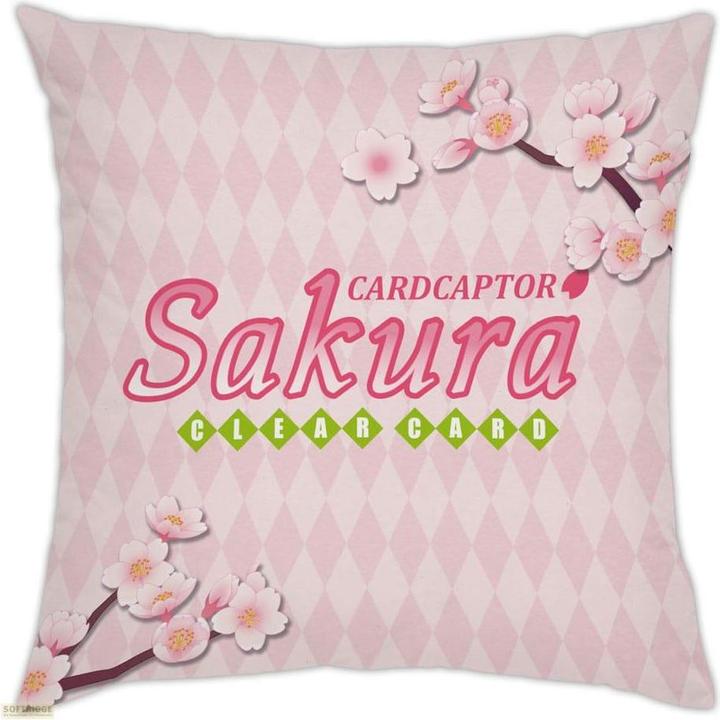Actual product image Sakami Cardcaptor Sakura Clear Card Kissen Blooming Spring 35 x 35 cm