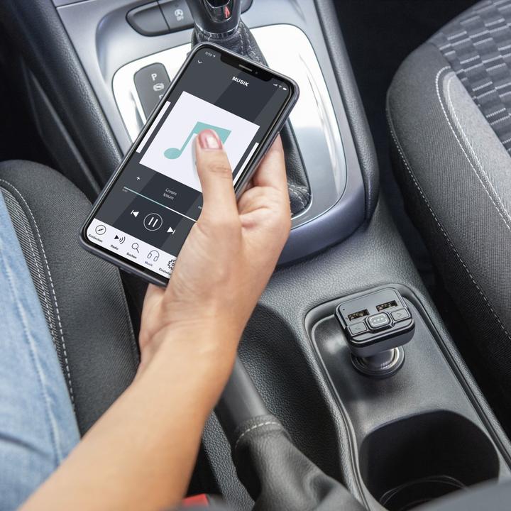 Actual product image Hama Bluetooth / FM transmitter
