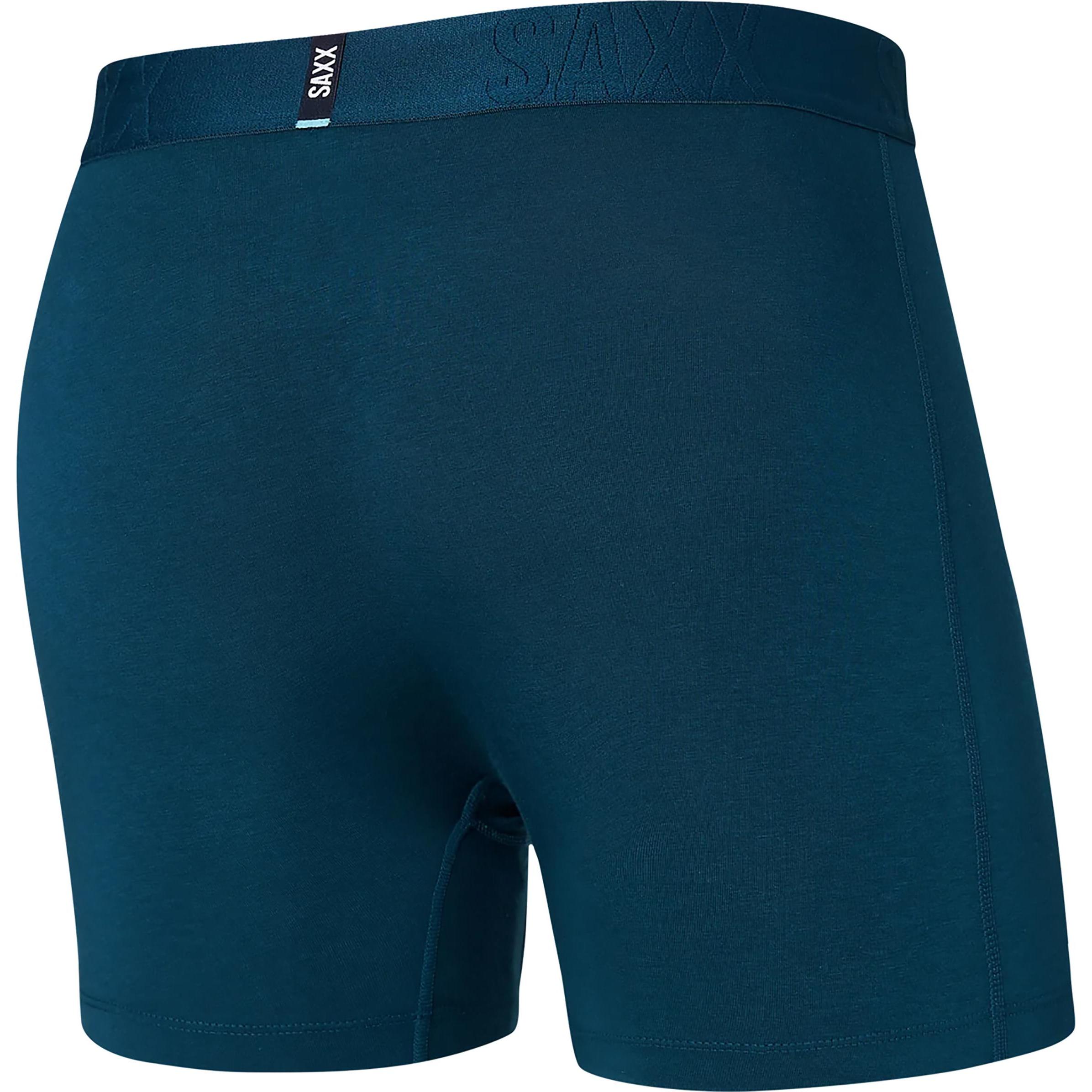 Thumbnail - SAXX, Herren, Funktionsunterhose, Droptemp Cooling Cotton Boxerbrief (M), Blau, M
