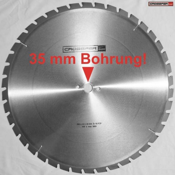 Immagine prodotto Crossfer - Bohrung Nagelfestes HM Sägeblatt Holz 600 mm 35 mm