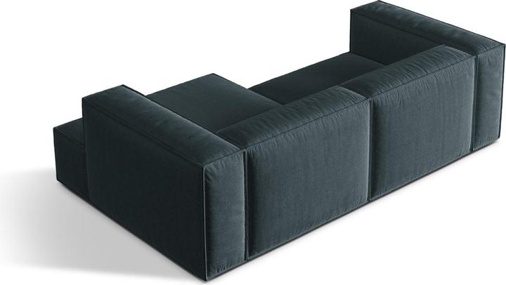 Actual product image Micadoni Modular Right Corner Sofa, "Nuria", 3 Seats, 147x252x72 Made in Europe (Corner sofa, Modular sofa)