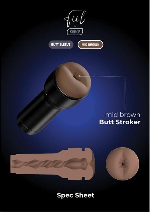 Produktbild Kiiroo Feel Generic Stroker Butt Mid Brown