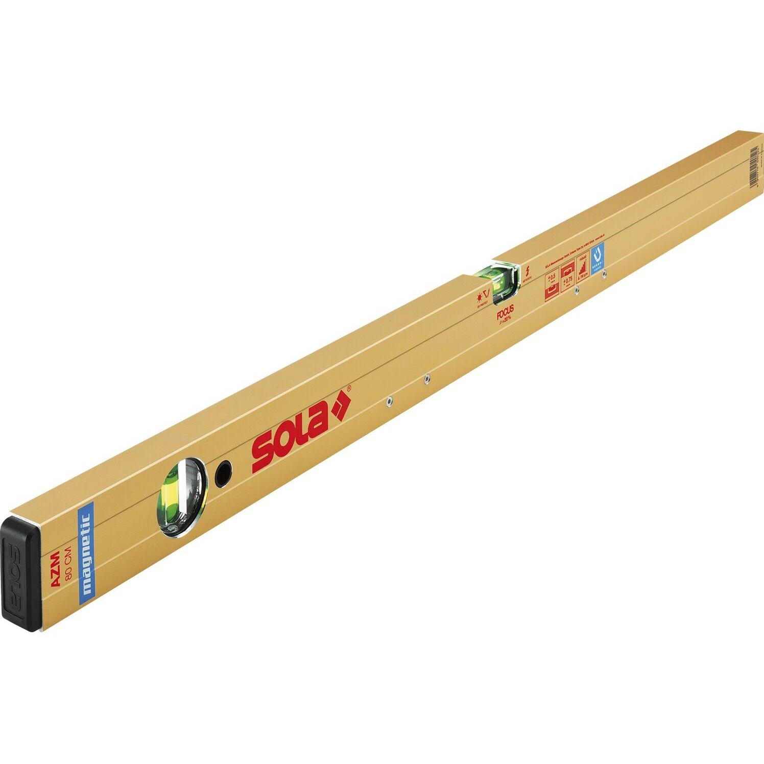 Sola, Wasserwaage, SALZMAGNETWASSERWAAGE AZM 80 80 cm (80 cm)