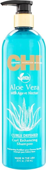 Produktbild CHI Aloe Vera - Curl Enhancing Shampoo (739 ml, Flüssiges Shampoo)