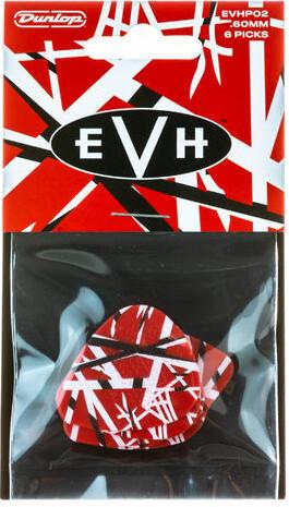 Dunlop EVH Frankenstein Max-Grip Picks (6 x, 0.60 mm)