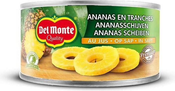 Image du produit Del Monte Tranches d'ananas (140 g)