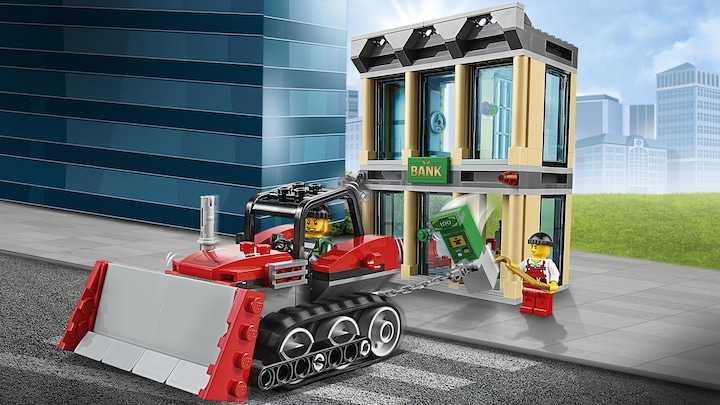 Actual product image LEGO City bank robbery (60140, LEGO City)