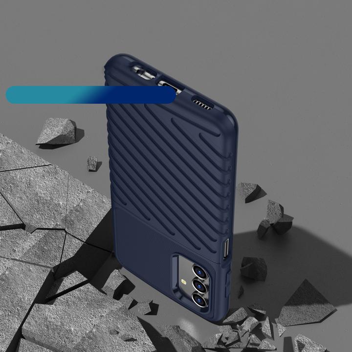 Produktbild Hurtel Thunder Case Flexibel Robuste Panzer Handyhülle TPU Schutzhülle für Samsung Galaxy A13 5G blau (Samsung Galaxy A13 5G)