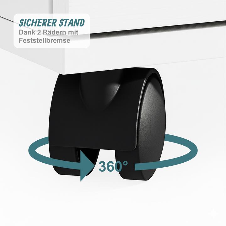 Produktbild Relaxdays Rollcontainer (40 x 40 x 69 cm)