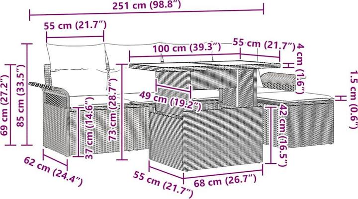 Produktbild vidaXL Katharina