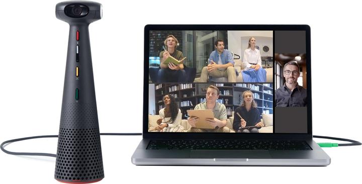 Actual product image Ipevo KFT Conference Camera Totem 360 Micro black