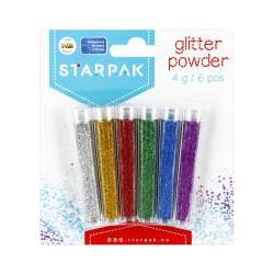Starpak, Einweggeschirr, Brokat, lose 6 Farben, 4 g Blister