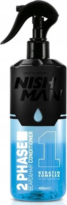 Produktbild Nishman 2-Phasen Bartpflege Conditioner Keratin Komplex (400 ml)