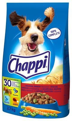 Produktbild Chappi mit Rindfleisch, Huhn und Gemüse 13,5kg (Adult, 1 Stk., 13500 g)
