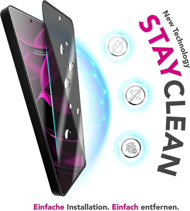 Nalia Schutzglas "AntiSpyX" - Privacy Display Glas - Anti-Spy Screen Protector Tempered Glass (1 Stk., Google Pixel 10, Google Pixel 10 Pro)