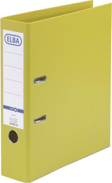 Produktbild Elba Ordner rado star, Rückenbreite: 80 mm, gelb, DIN A4 Einband aussen (A4, 80 mm, 1 Stück)