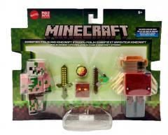 Actual product image Minecraft CORE FIGURE 2-PACK -Zombified Piglin & Strider