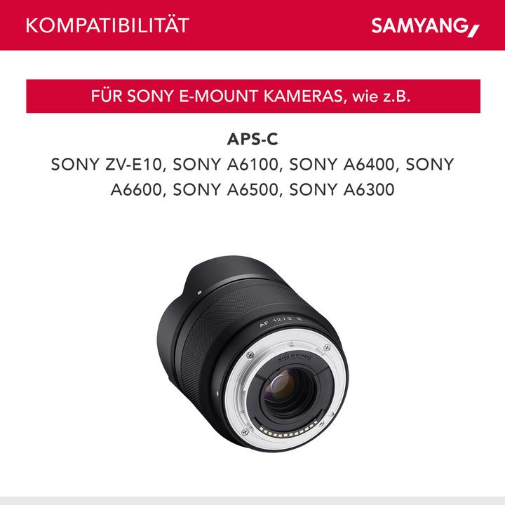 Produktbild Wiltec Samyang (Sony E, APS-C / DX)