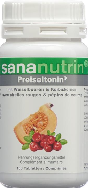 Produktbild Sananutrin Preiseltonin (150 Stk., Tabletten, 105 g)