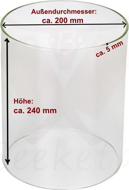 Beeketal Replacement Glass Top for Hot Dog Maker, 200mm