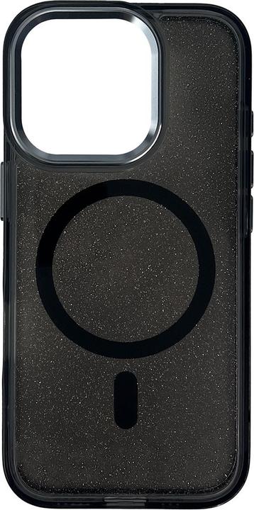 Actual product image Hurtel Glitter Case MagSafe for iPhone 16 Pro Max - black with glitter (Apple iPhone 16 Pro Max)